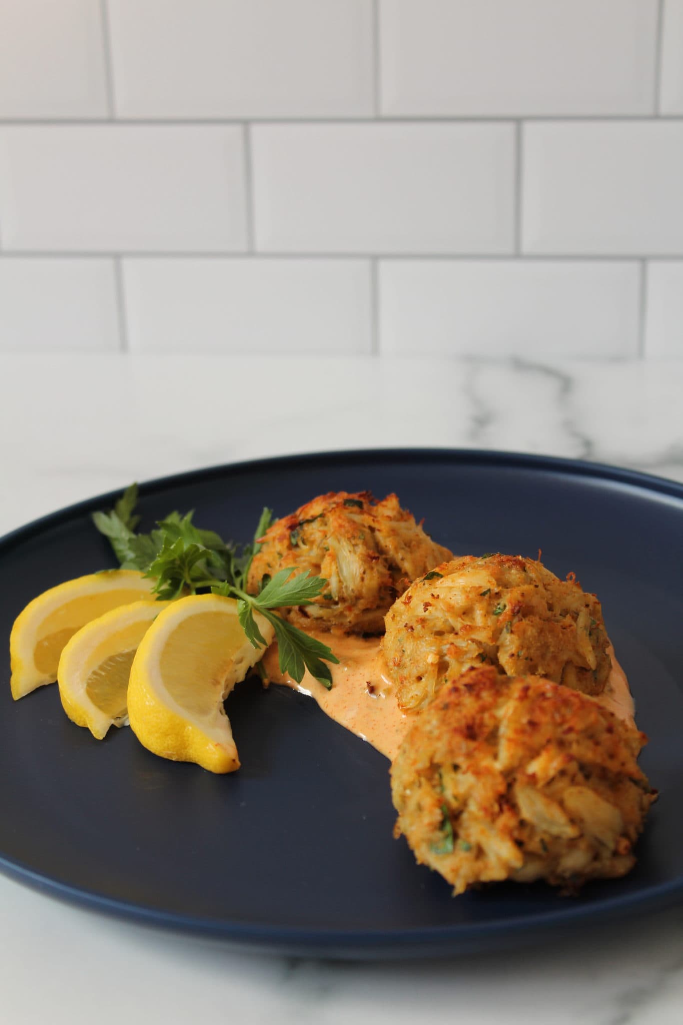 Maryland-Style Crab Cakes with Remoulade Sauce - The Daily Speshyl