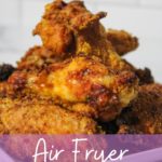 Air Fryer Fried Chicken on a plate