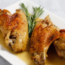 Warmdaddy's Braised Turkey Wings Recipe