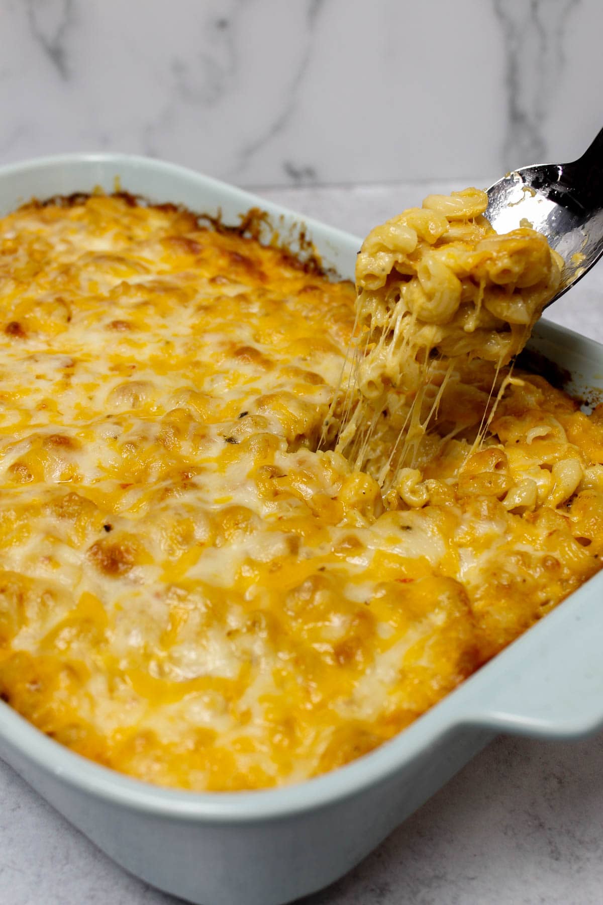 Four Cheese Baked Macaroni and Cheese