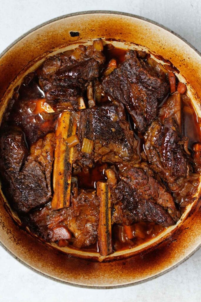 Oven Braised Short Ribs.