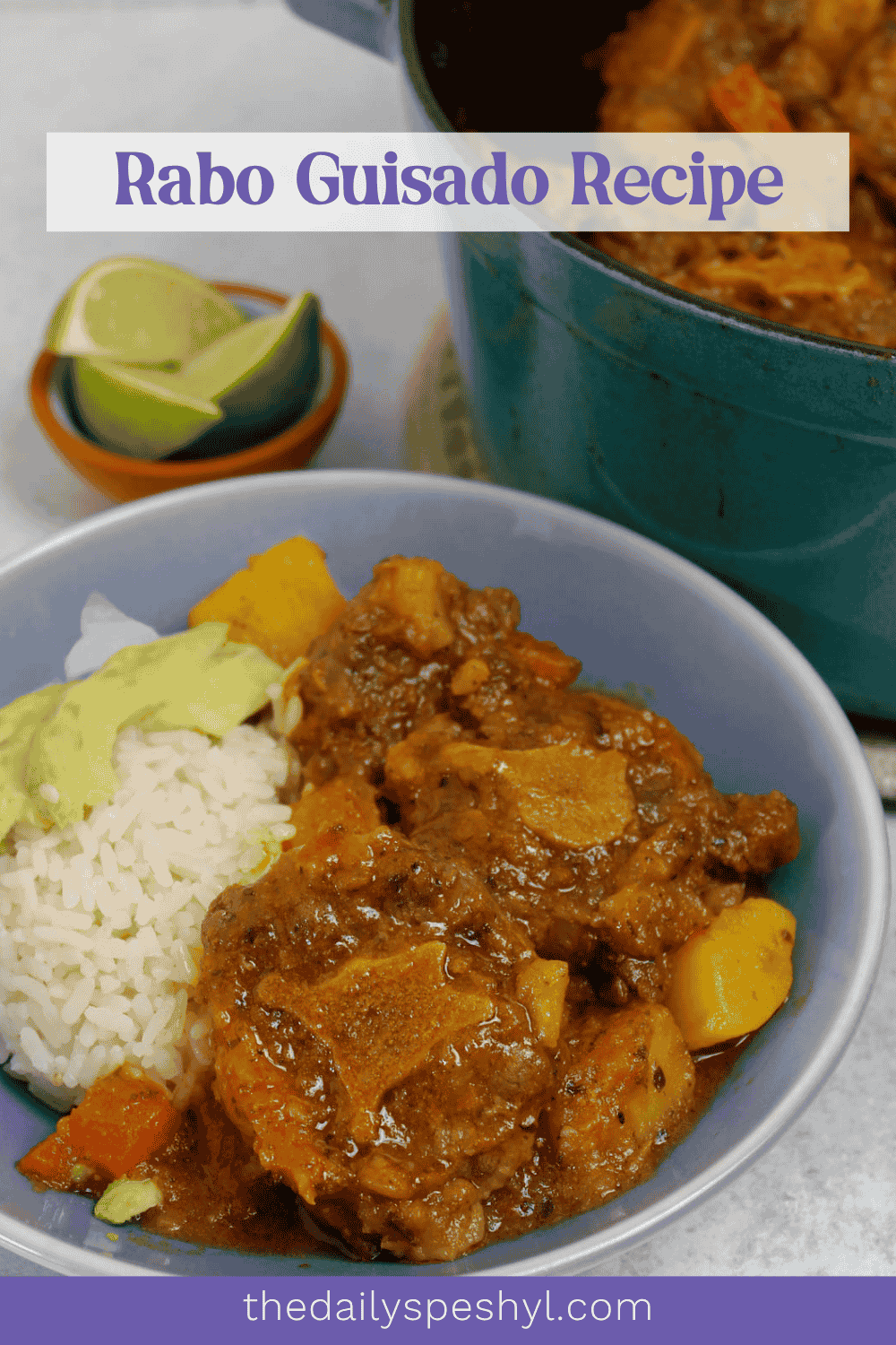 Rabo Guisado (Stewed Puerto Rican Oxtail Recipe)